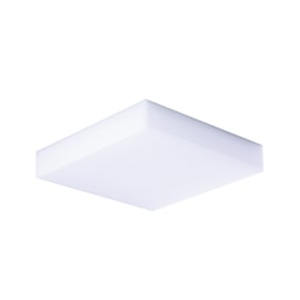 Plafon LED Slim Branco Quadrado 14W Luz Amarela 110V Bella Italia Plafon LED Slim Branco Quadrado 14W Luz Amarela 110V Bella Italia