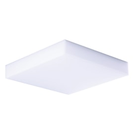 Plafon LED Slim Branco Quadrado 55W Luz Amarela 110V Bella Italia Plafon LED Slim Branco Quadrado 55W Luz Amarela 110V Bella Italia
