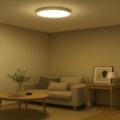 Plafon Led Teo 36W 3000k ou 4000k ou 6000K Branco 50CM Bivolt Eletrorastro