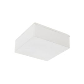 Plafon Pegasus Quadrado Branco Baxton Plafon Pegasus Quadrado Branco Baxton