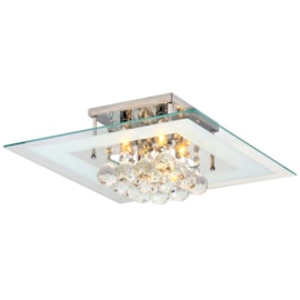 Plafon Roma Quadrado Transparente Startec Plafon Roma Quadrado Transparente Startec
