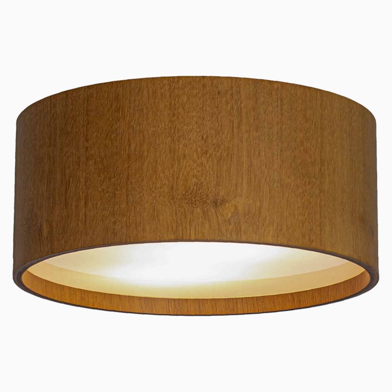 Plafon Slim Blanchonella 35Cm 2 lampadas E27 Classic Lar