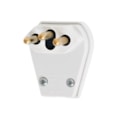 Plug 2P+T 20A 250V Para Cabo Bco Pezzi