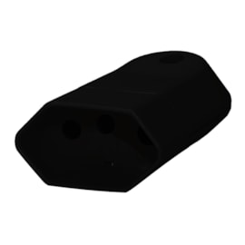 Plug 2P+T 20A Fêmea Preto Pezzi Plug 2P+T 20A Fêmea Preto Pezzi