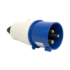 Plug Blindado 2P+T 32A 250V Azul Metaltex Plug Blindado 2P+T 32A 250V Azul Metaltex