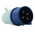 Plug Blindado 3P+t 16A 220V Azul Eletrorastro