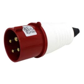 Plug Blindado 3P+T 32A 415V Vermelho Metaltex Plug Blindado 3P+T 32A 415V Vermelho Metaltex