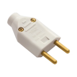 Plug de Sobrepor 2P 20A Macho Cinza Fame Plug de Sobrepor 2P 20A Macho Cinza Fame