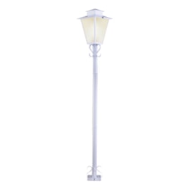 Poste Decorativo Branco 1,76m Ideal Plast Poste Decorativo Branco 1,76m Ideal Plast