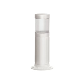 Poste Decorativo Nimbus 50cm Branco Baxton Poste Decorativo Nimbus 50cm Branco Baxton