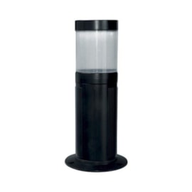 Poste Decorativo Nimbus 50cm Preto Baxton Poste Decorativo Nimbus 50cm Preto Baxton