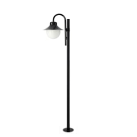 Poste Decorativo Saturno 2,20m Preto Ideal Poste Decorativo Saturno 2,20m Preto Ideal