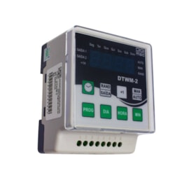 Programador de Horário Digital para Trilho DIN DTWM-2 240VCA 2 REV. Digimec Programador de Horário Digital para Trilho DIN DTWM-2 240VCA 2 REV. Digimec
