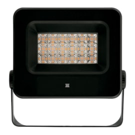 Projetor Led 16W 3000K Branco Quente 1600 Lumens 60° Solid Preto IP65 Bivolt Stella