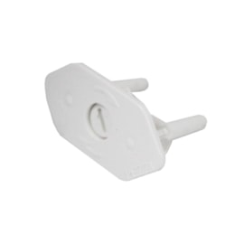 Protetor de Tomada Antiachoque Branco Pezzi Protetor de Tomada Antiachoque Branco Pezzi