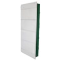Quadro Embutir 48 Din Sem Barramento Porta Branca Schneider