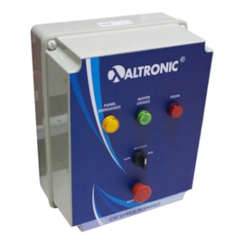 Quadro Estrela Triângulo Trifásico 10,0CV 220V CHT-01 Altronic Quadro Estrela Triângulo Trifásico 10,0CV 220V CHT-01 Altronic