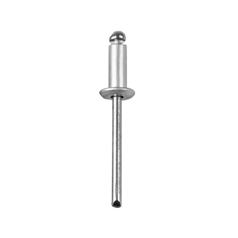 Rebite De Alumínio 4.8Mm X 25Mm Com 10 Unidades Leon Encartelados