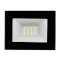 Refletor Led 10W 6500K 1000Lm Preto Ip66 Bivolt Rajix