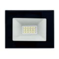 Refletor Led 20W 6500K 2000Lm Preto Ip66 Bivolt Rajix