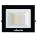 Refletor LED 30w 6500k Branco Frio 3000lm Preto Ip66 Bivolt Eletrorastro
