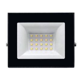 Refletor Led 30W Cor Verde Ip66 Bivolt Preto Rajix