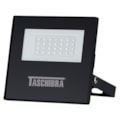 Refletor Led   30W Luz Verde Preto Ip65 Bivolt Taschibra