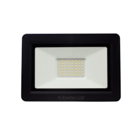 Refletor LED 50W Luz Branca Bivolt Empalux Refletor LED 50W Luz Branca Bivolt Empalux