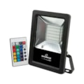 Refletor Led 50W Rgb Preto Ip65 Bivolt Decorlux