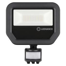Refletor LED Com Sensor 20W Luz Branco Quente Ledvance