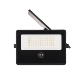 Refletor Led Solar Direcionável 50W 6000K 500Lm Ip54 Gaya