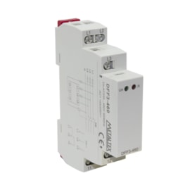 Relé de Falta de Fase e Sequência DFF3-460 220-460VCA Metaltex Relé de Falta de Fase e Sequência DFF3-460 220-460VCA Metaltex