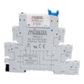 Rele de interface para trilho DIN 110V 6A JZ1RC5+PRT8-3 PRZ-1R-110  Metaltex