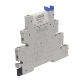 Relé de Interface PRZ-1R Conjunto Relé JZ1RC2+PRT8-1 12VAC/VDC 6A Metaltex Relé de Interface PRZ-1R Conjunto Relé JZ1RC2+PRT8-1 12VAC/VDC 6A Metaltex