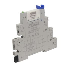 Relé de Interface PRZ-1R Conjunto Relé JZ1RC5+PRT8-4 220VAC/VDC 6A Metaltex Relé de Interface PRZ-1R Conjunto Relé JZ1RC5+PRT8-4 220VAC/VDC 6A Metaltex