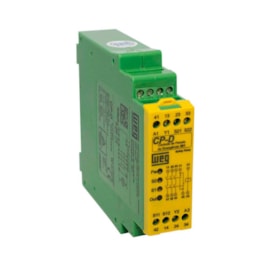 Relé de Segurança CP-D 24VCC 3NA+1NF para Emergência Reset Manual Weg Relé de Segurança CP-D 24VCC 3NA+1NF para Emergência Reset Manual Weg