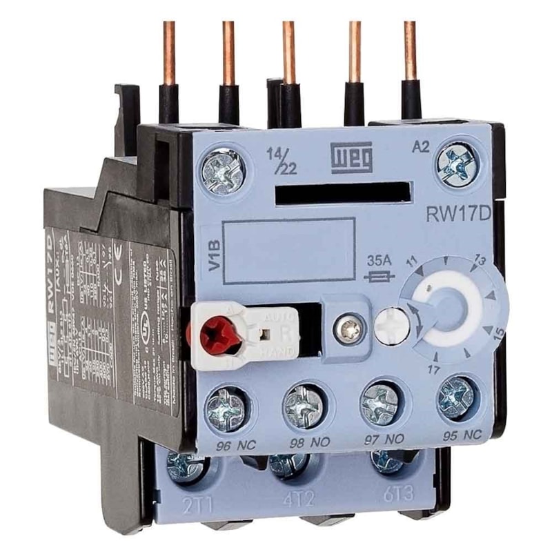 Relé De Sobrecarga 7-10A Tripolar Para CWC07-016 RW17-1D3-U010 12450905 WEG