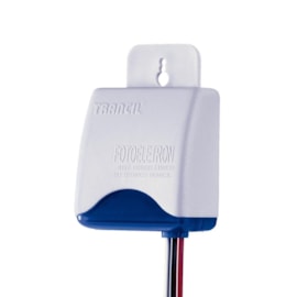 Relé Fotoelétron Bivolt Branco Trancil Relé Fotoelétron Bivolt Branco Trancil