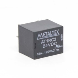 Relé Miniatura de Potência 1 REV. 15A 24VDC Metaltex Relé Miniatura de Potência 1 REV. 15A 24VDC Metaltex