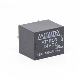Relé Miniatura de Potência 1 Reversível 15A 24VCC AX1RC3 Metaltex