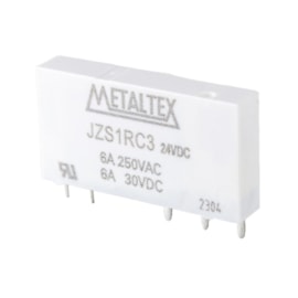 Rele Miniatura De Potencia 24Vcc 6A 1Rev. Jzs1Rc3 Metaltex