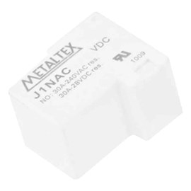 Relé Miniatura De Potência 48VCC 30A J1NAC4 Metaltex