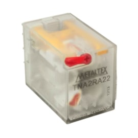 Relé Subminiatura 10A TNA2RA22 24VCA Metaltex Relé Subminiatura 10A TNA2RA22 24VCA Metaltex