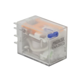 Relé Subminiatura 10A TNA2RC3 24VCC Metaltex Relé Subminiatura 10A TNA2RC3 24VCC Metaltex