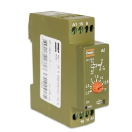 Rele Tempo Az-wem-p 24-240VCA/CC 15MIN Retardado Desenergização Coel