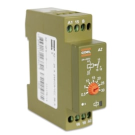 Rele Tempo Az-Wfs-P 24-240Vca/Cc 30Seg. Ret. Desenergizacao Coel