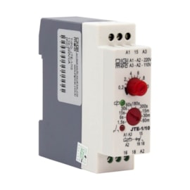 Relé Tempo Multiescala JTE-1/10 1,5SEG-60MIN 110-220V Digimec Relé Tempo Multiescala JTE-1/10 1,5SEG-60MIN 110-220V Digimec