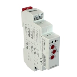 Relé Tempo Multifunção DTM1-W 100HS 12-240VCA/CC Metaltex Relé Tempo Multifunção DTM1-W 100HS 12-240VCA/CC Metaltex