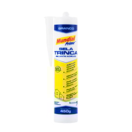 Selante vedação 450g Branco Mundial Selante vedação 450g Branco Mundial