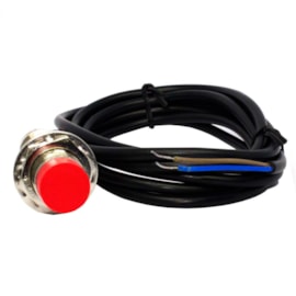 Sensor Cilíndrico Capacitivo C18-8-ACB 2 Fios NF 90-250VCA SN8mm Metaltex Sensor Cilíndrico Capacitivo C18-8-ACB 2 Fios NF 90-250VCA SN8mm Metaltex